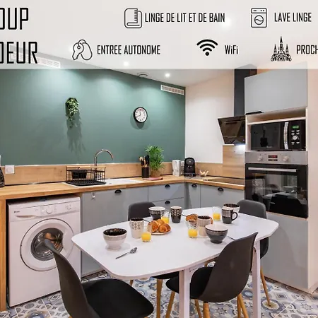 Le Coup De Coeur - A 4min Du Sanctuaire - 1min Des Commerces - 3pers Apartmán
